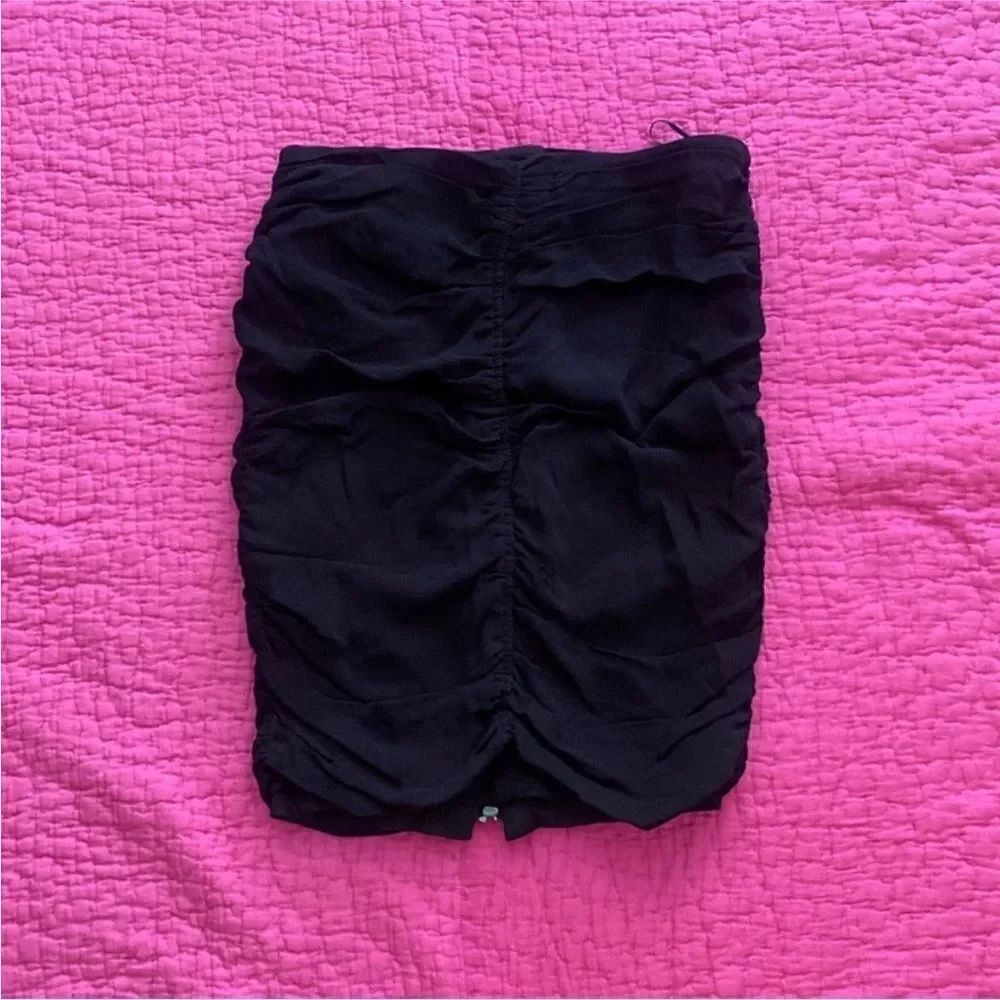 Tom Ford ruched mini skirt, US4